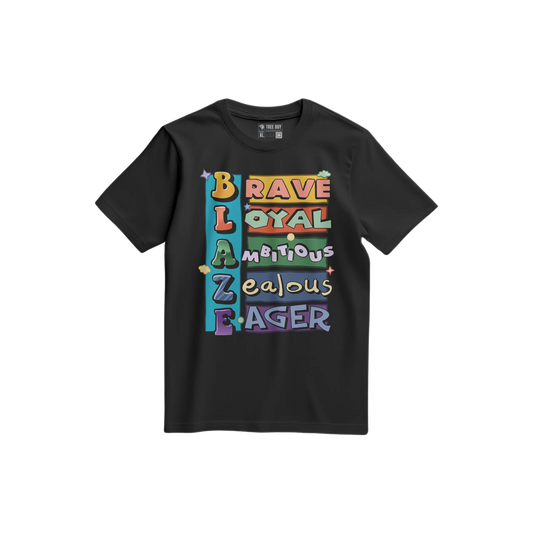 Blaze Acronym logo (T-Shirt) The Tree Boy Brand