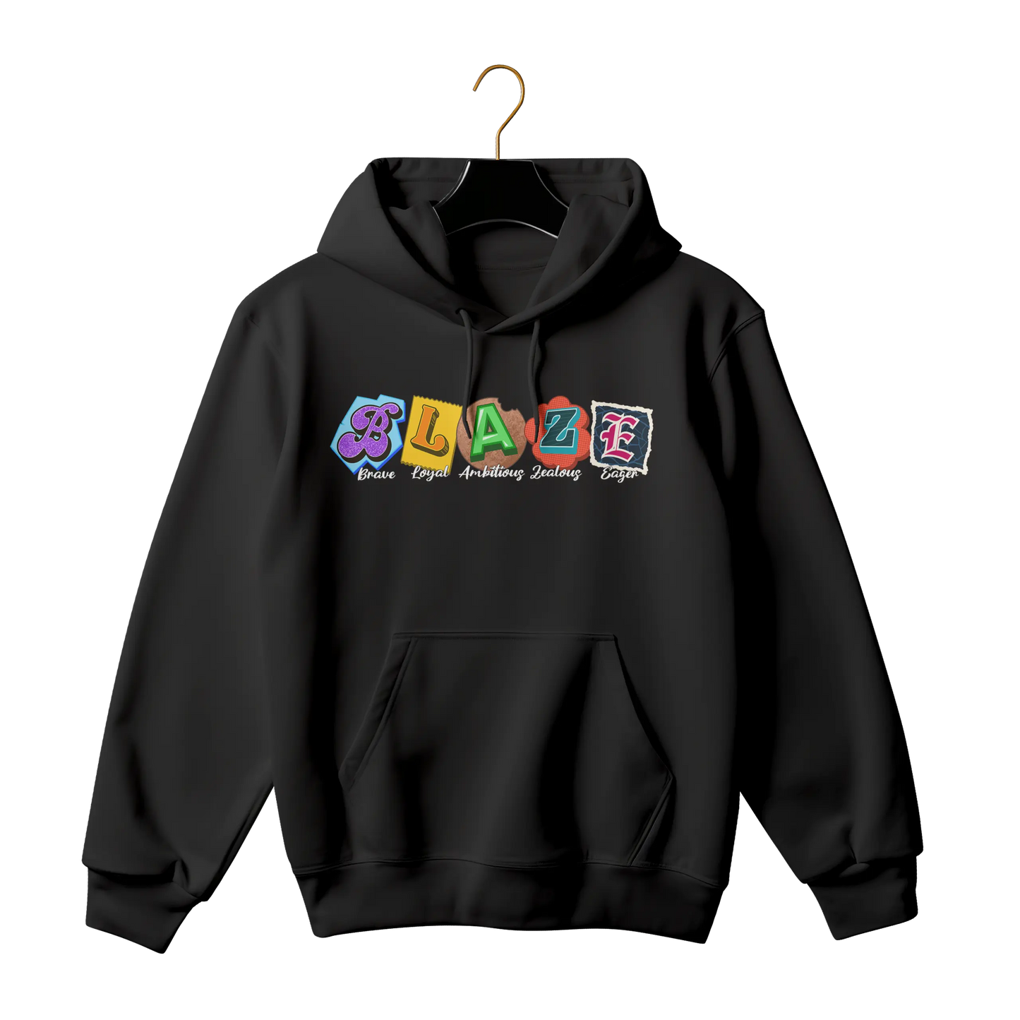 Blaze By Tree Boy Logo Hoodie (Full Chest Print) The Tree Boy Brand