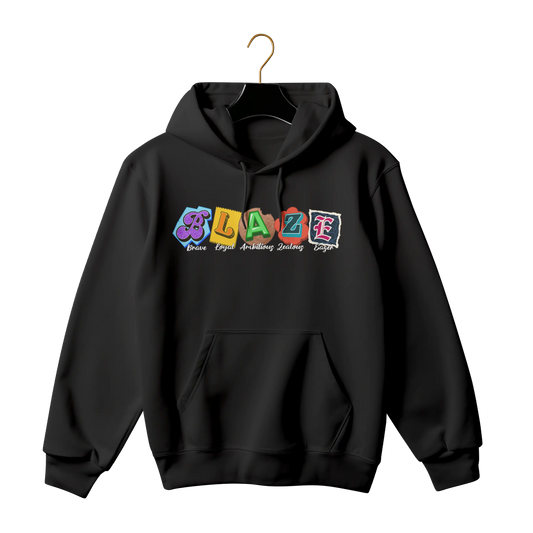 Blaze By Tree Boy Logo Hoodie (Full Chest Print) The Tree Boy Brand