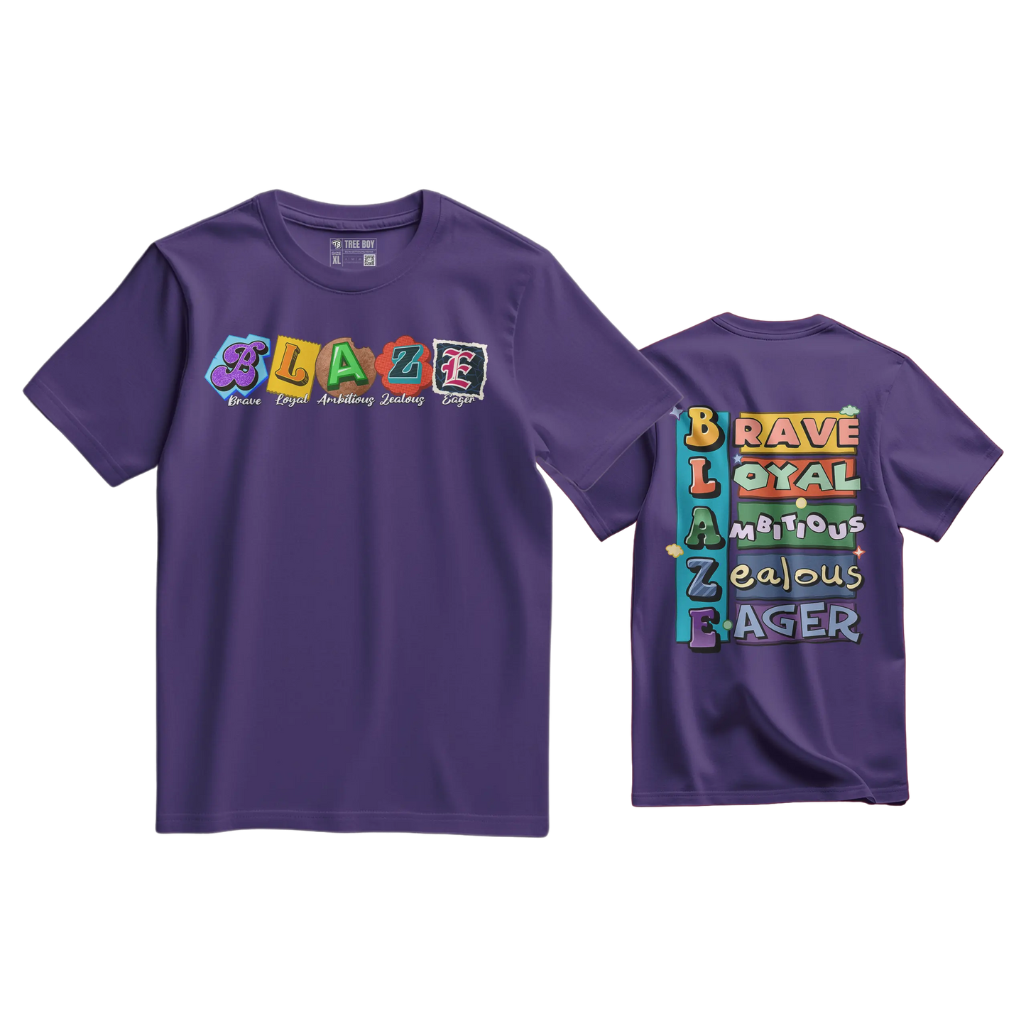 Blaze Logo/Acronym logo T-Shirt The Tree Boy Brand