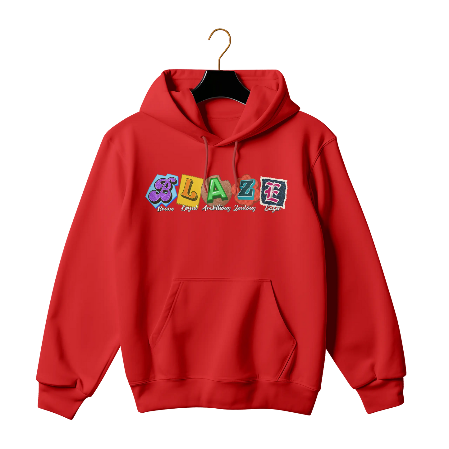 Blaze By Tree Boy Logo Hoodie (Full Chest Print) The Tree Boy Brand