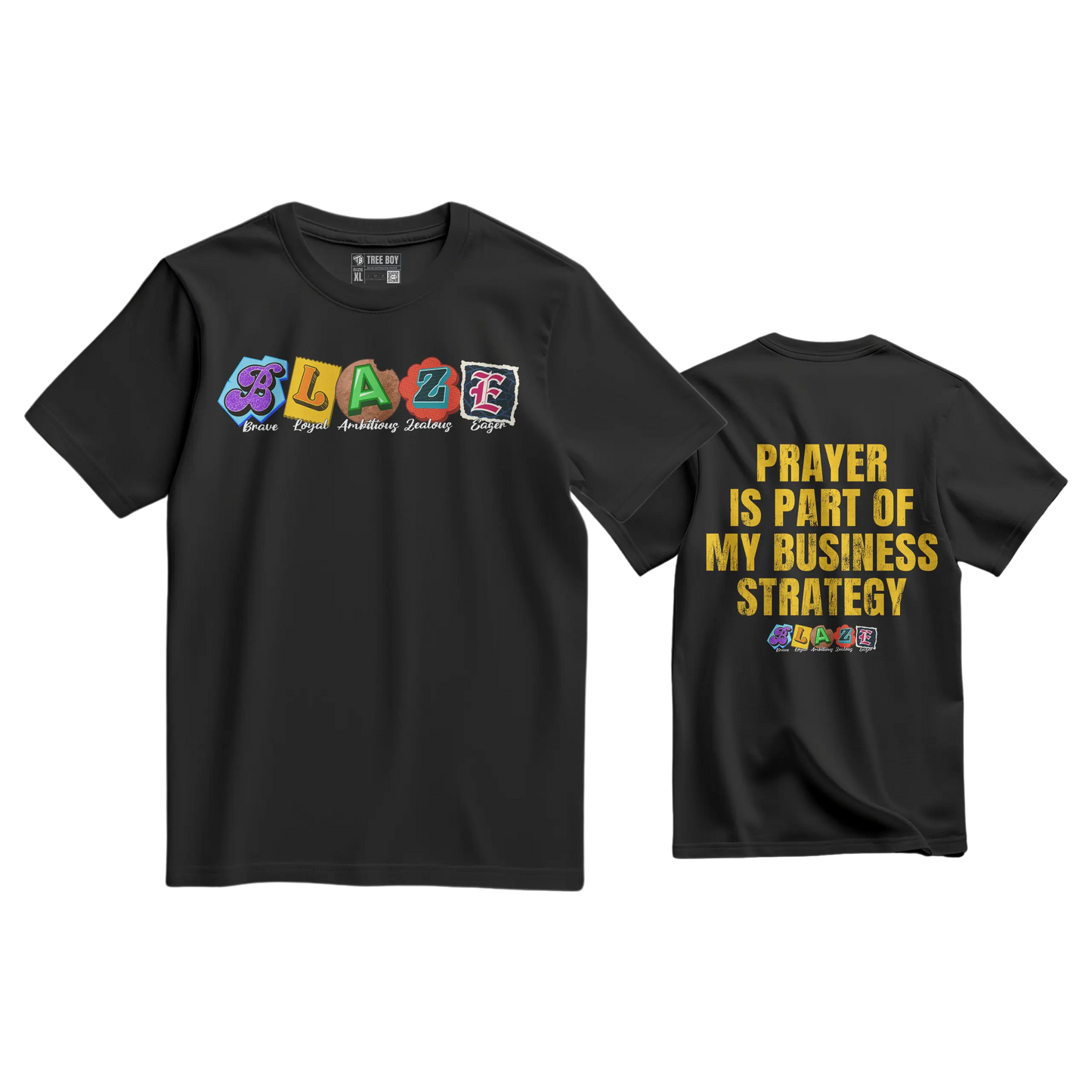 Blaze Prayer T-shirt The Tree Boy Brand