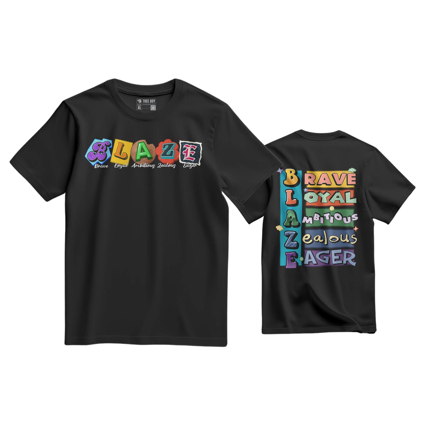 Blaze Logo/Acronym logo T-Shirt The Tree Boy Brand