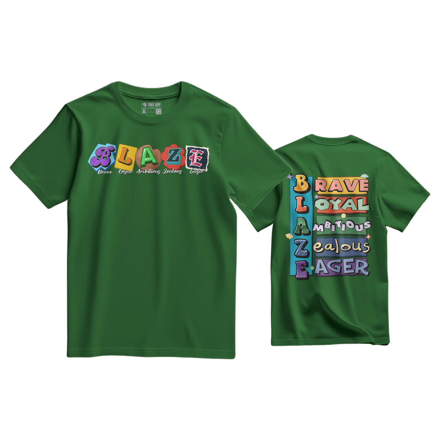 Blaze Logo/Acronym logo T-Shirt The Tree Boy Brand