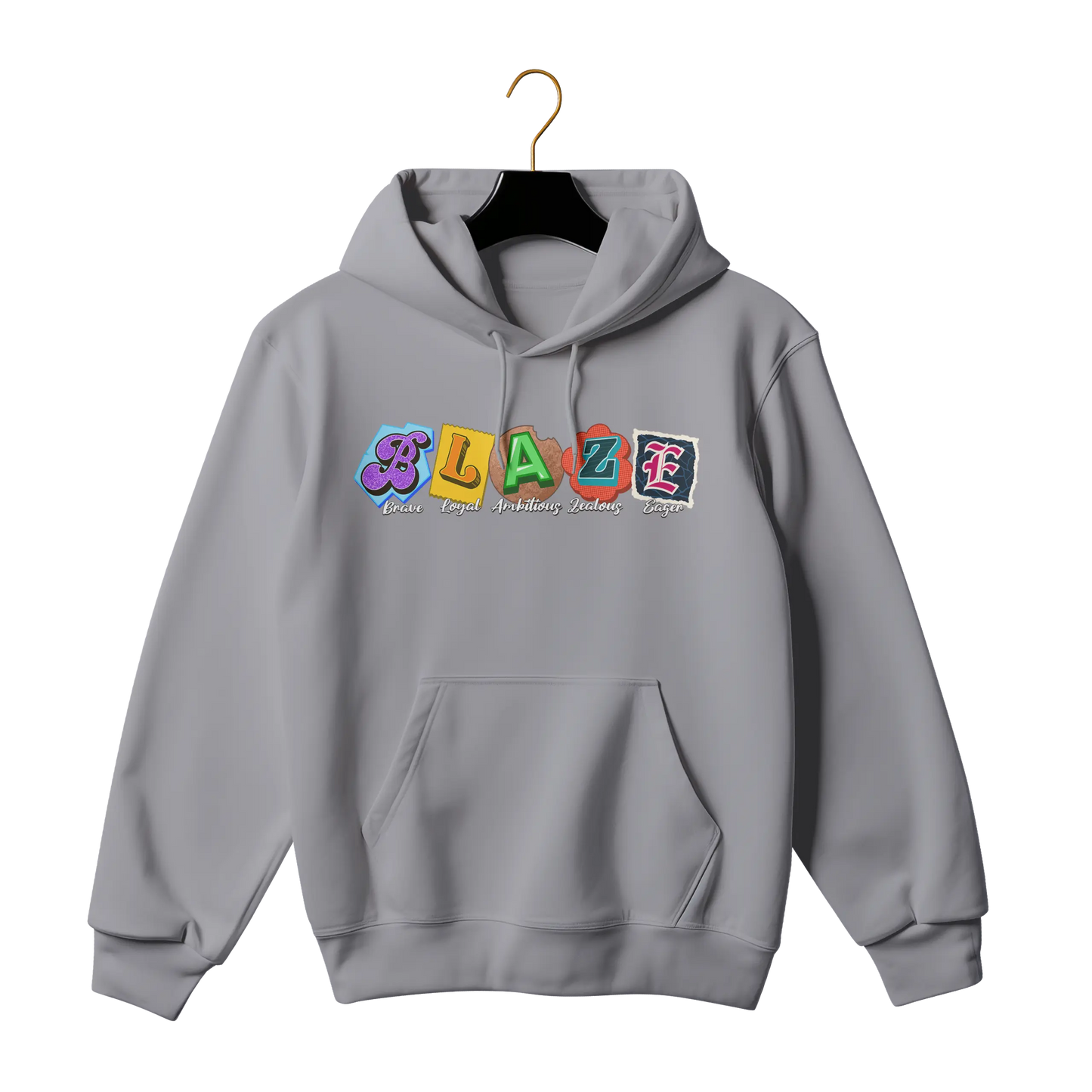 Blaze By Tree Boy Logo Hoodie (Full Chest Print) The Tree Boy Brand