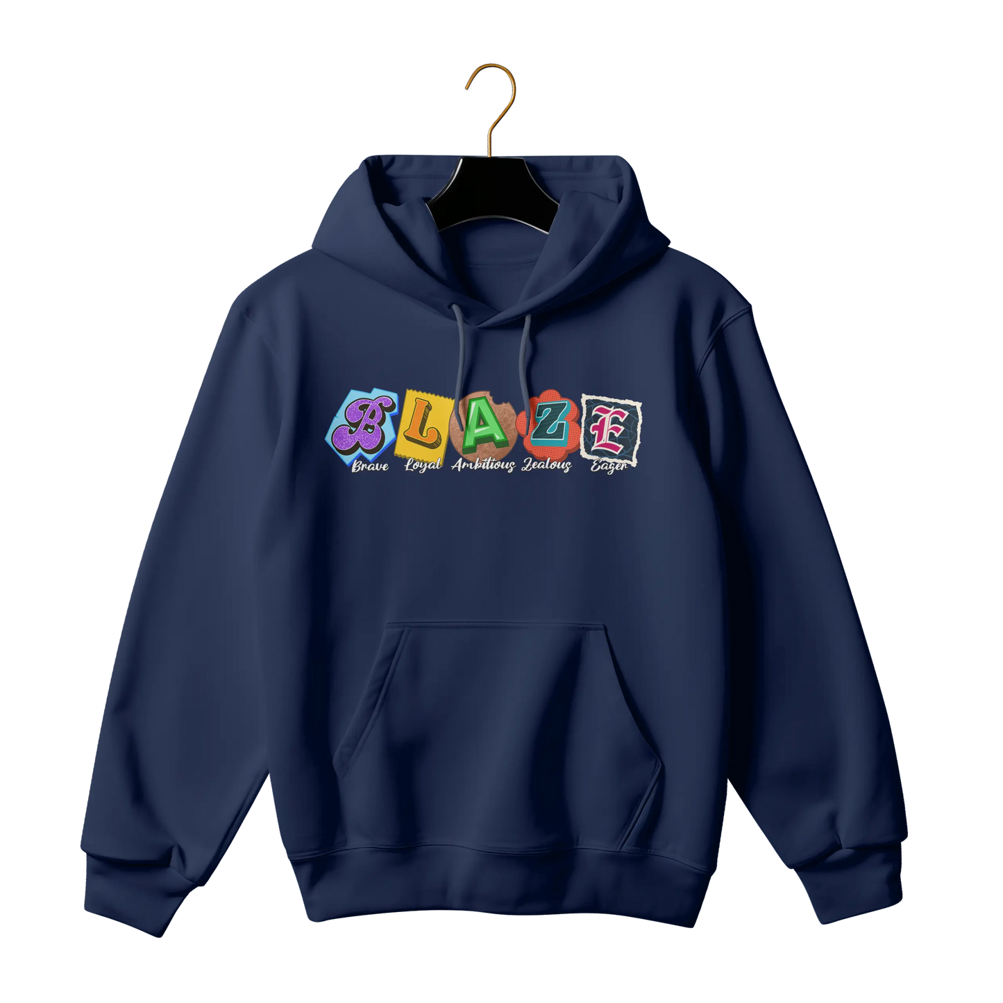 Blaze By Tree Boy Logo Hoodie (Full Chest Print) The Tree Boy Brand