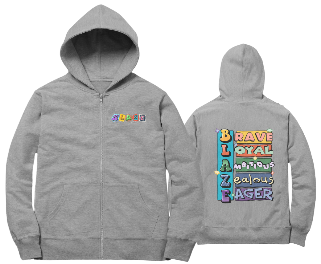 Blaze By Tree Boy Zipper Hoodie The Tree Boy Brand