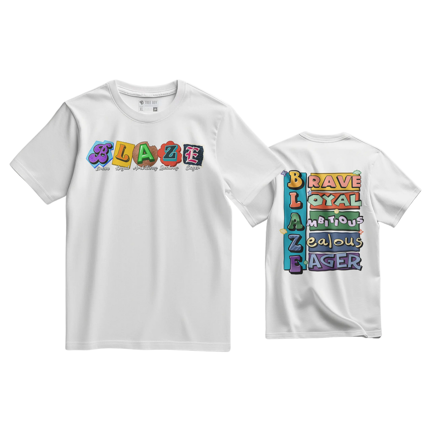 Blaze Logo/Acronym logo T-Shirt The Tree Boy Brand