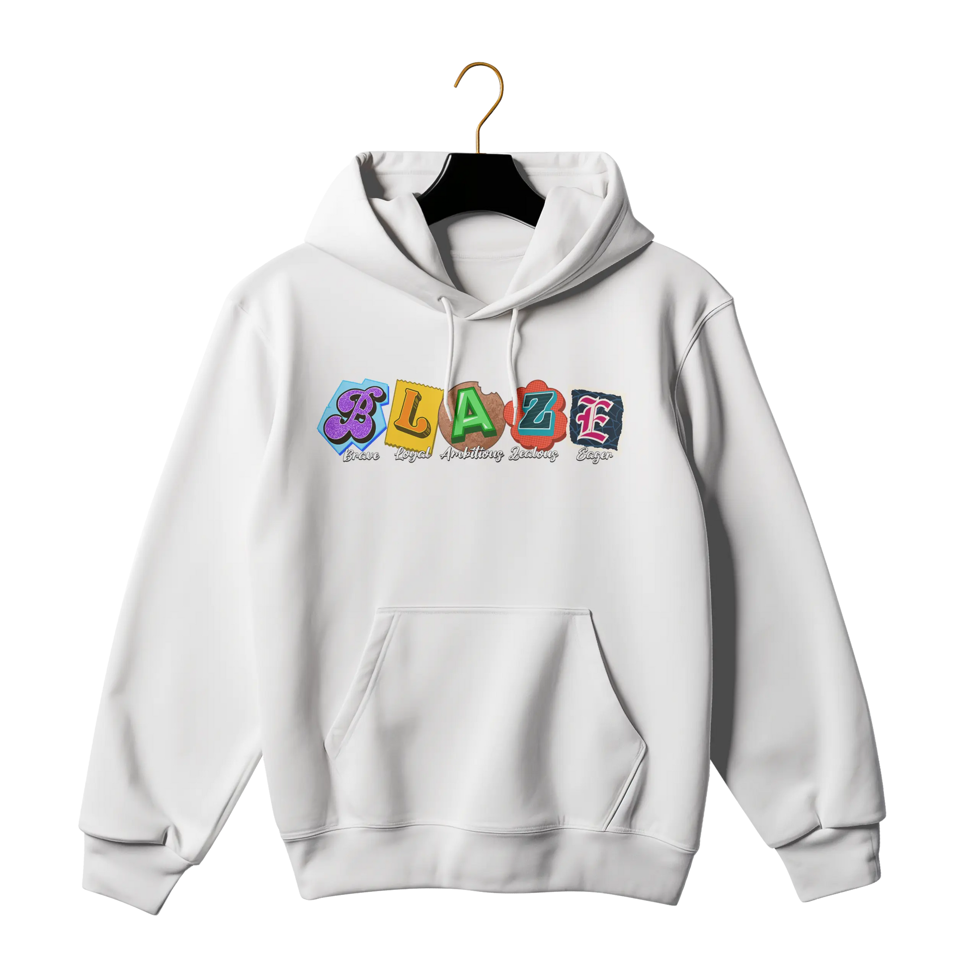 Blaze By Tree Boy Logo Hoodie (Full Chest Print) The Tree Boy Brand