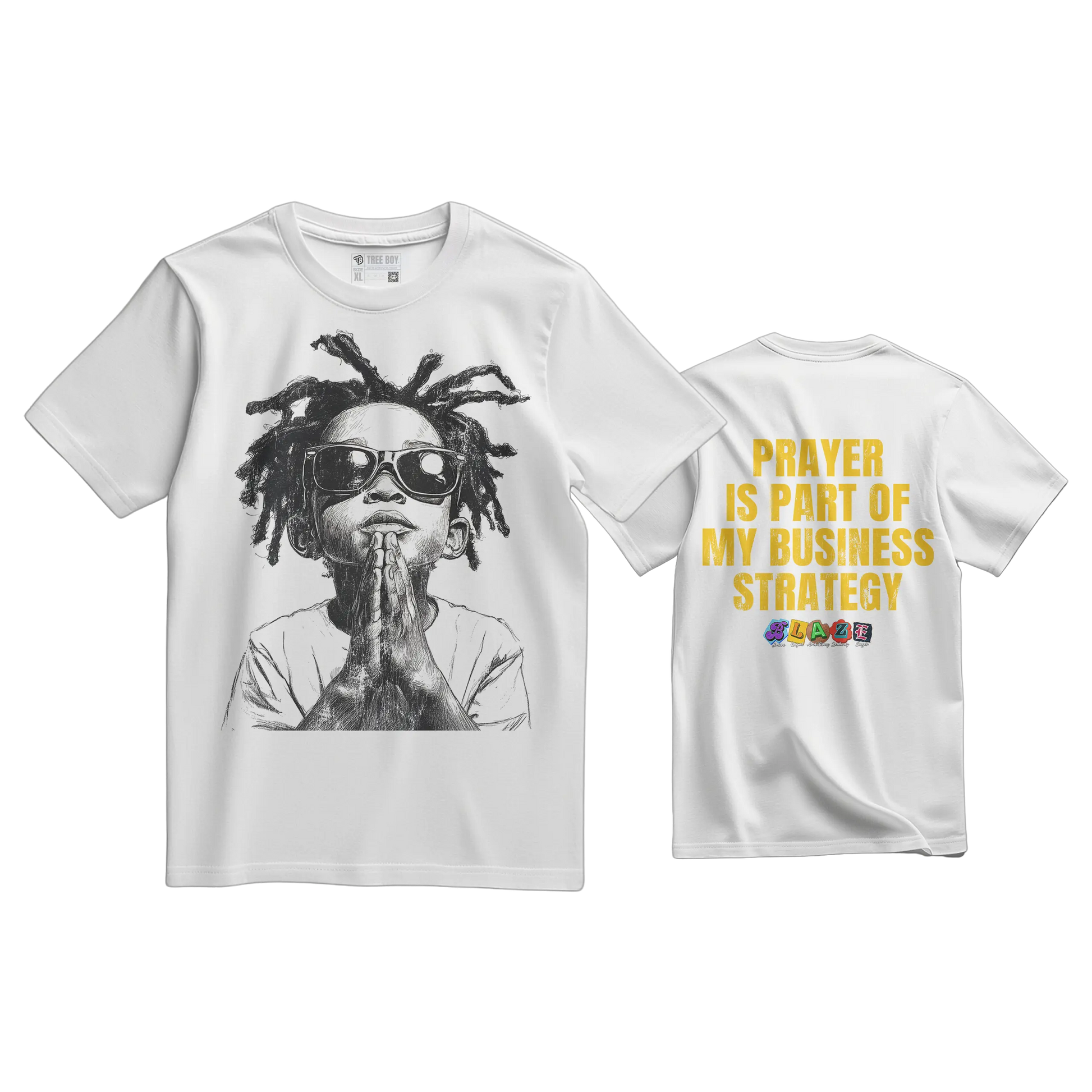 Prayer T-Shirt The Tree Boy Brand